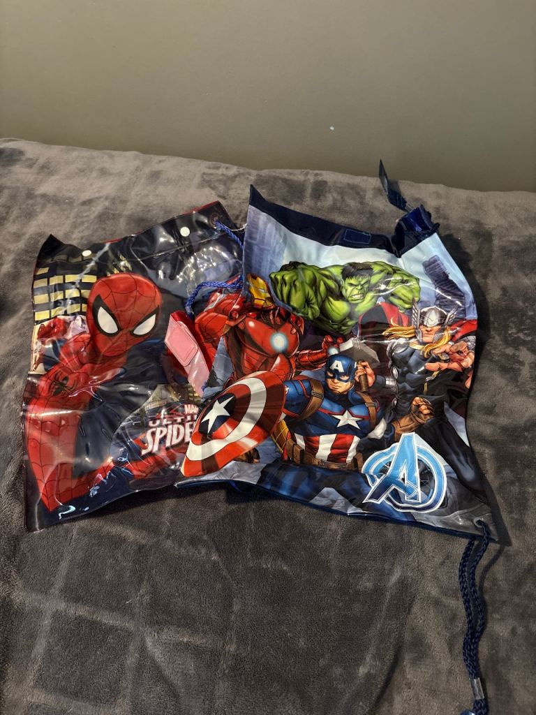 Marvel swimming bags
