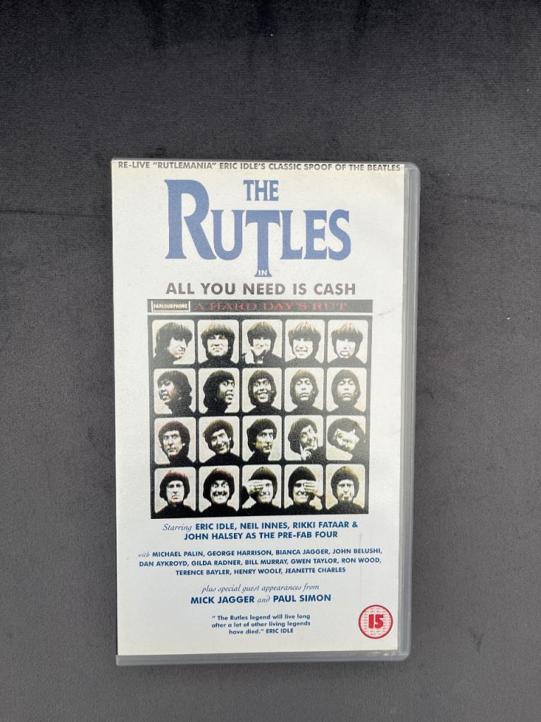 The Rutles: All You Need is Cash VHS Tape 