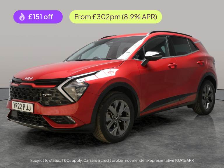 2022 Kia Sportage 1.6 h T-GDi GT-Line SUV 5dr Petrol Hybrid Auto Euro 6 (s/s) (226 bhp) - REV Suv...