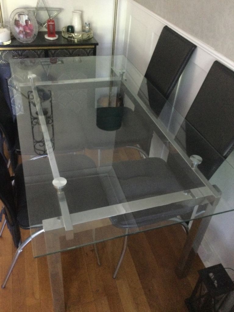 Table and chairs
