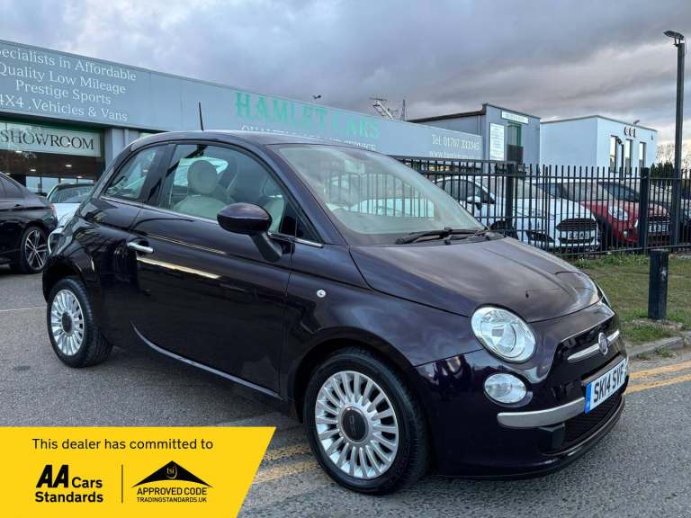 2014 Fiat 500 1.2 Lounge Hatchback 3dr Petrol Manual Euro 6 (s/s) (69 bhp)