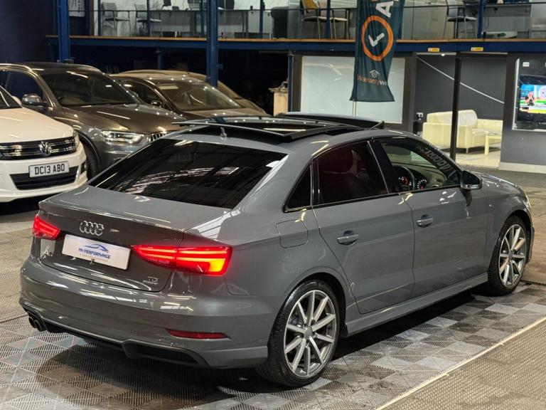 2017 Audi A3 2.0 TDI Black Edition S Tronic Auto 6Spd quattro Euro 6 (s/s) 4dr SALOON Diesel Auto...