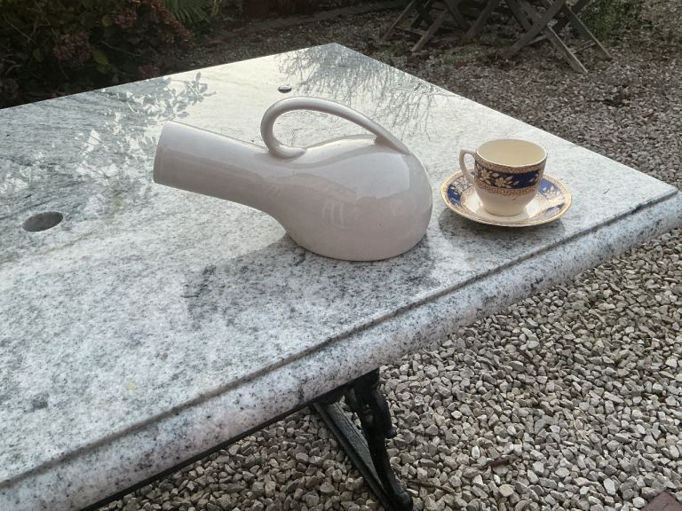 Ceramic Urinal Bed Pot OR Quirky plant pot  !