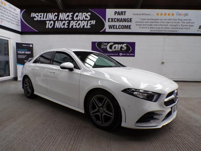 2020 Mercedes-Benz A-Class 1.3 A 180 AMG LINE EXECUTIVE 4DR Automatic Saloon Petrol Automatic