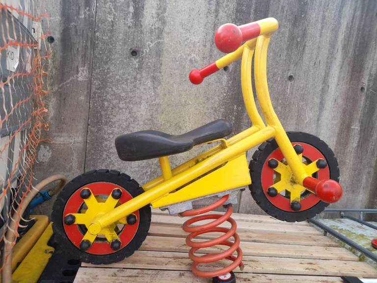 Childrens motorcycle ricker