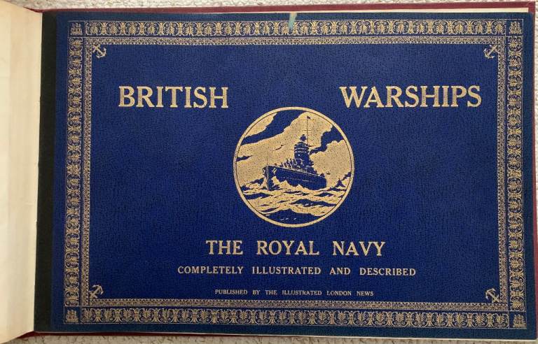 British Warships The Royal Navy Illustrated and Described Large Book