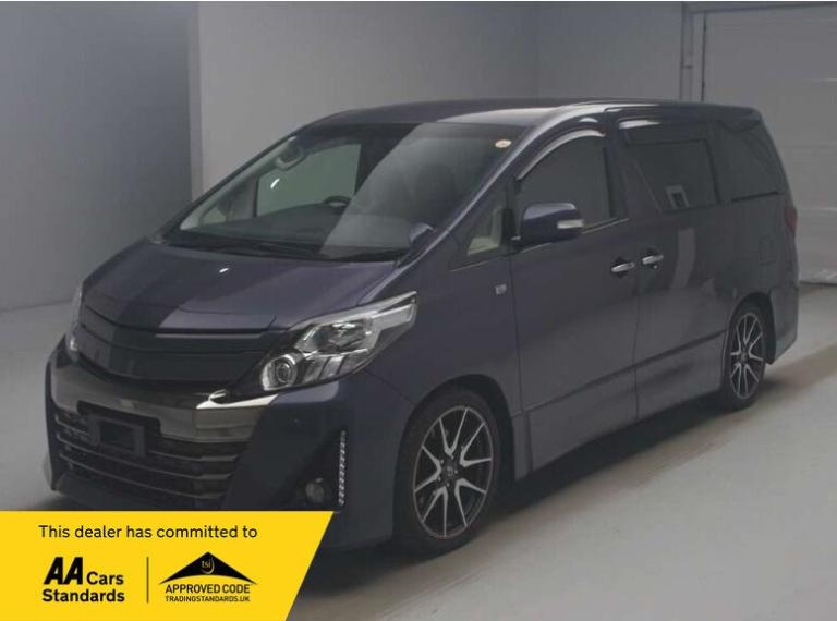 2014 Toyota Alphard 3.5 V6 GS G Sport by Gazoo Racing, Rare Dark Violet Purple fresh import MPV A...
