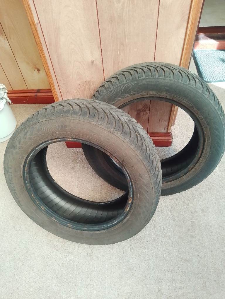 2x Nokian Used All Weather Tyres, good condition 175/65/R15 84T collect Belper 