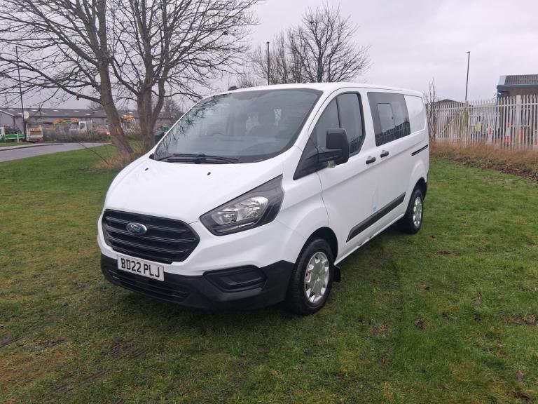 2022 Ford Transit Custom 2.0 EcoBlue 105ps Low Roof Double Cab Leader Van Crew Van Diesel Manual