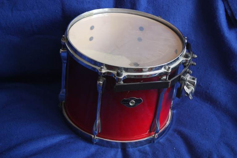 Tama Superstar 13in x 9.1/2in Scarlet Fade Tom Drum for Drum Kit ~ Excellent Condition ~ £175 ono