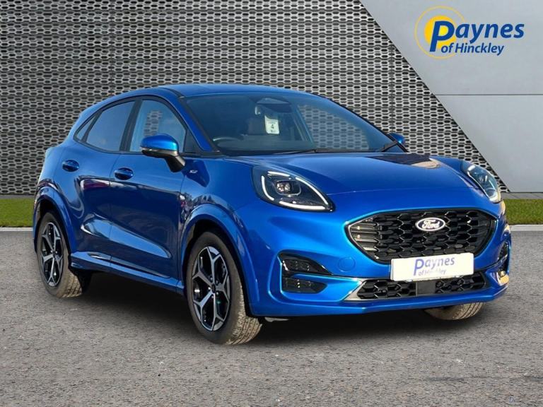 2024 Ford Puma ST-Line 5 Door 1.0L mHEV 6 Spd Desert Island Blue COMFORT PACK