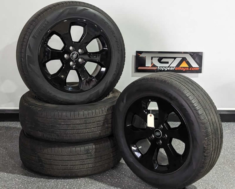 20" GENUINE OEM LAND ROVER DEFENDER 6011 ALLOY WHEELS & TYRES