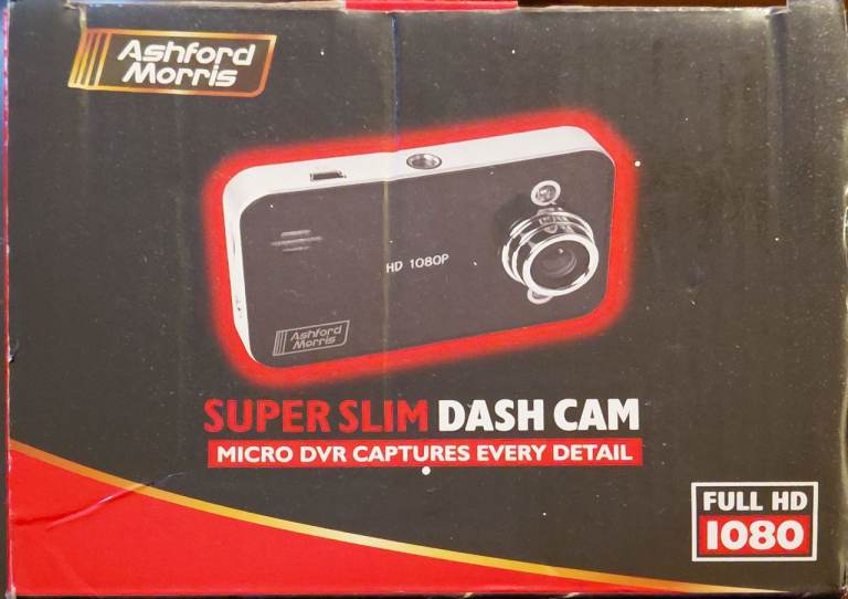 Super Slim Dashcam Brand New