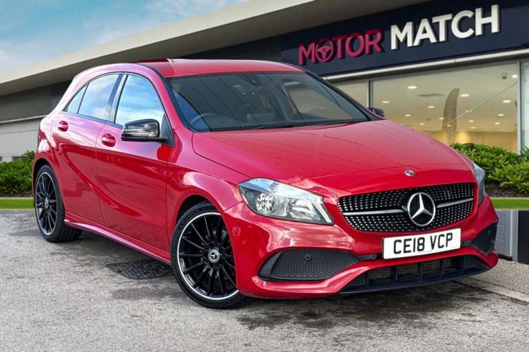 2018 Mercedes-Benz A-Class 2.1 A200d AMG Line (Executive) 7G-DCT Euro 6 (s/s) 5dr Hatchback DIESE...