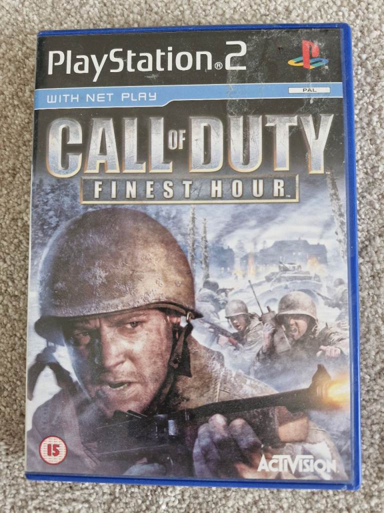 PS2 Call of Duty Finest Hour Game