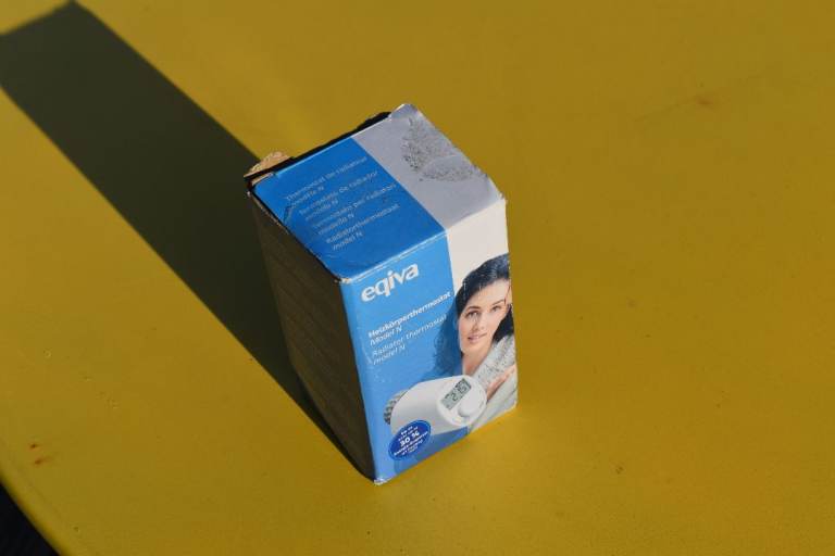 Eqiva Electonic programmable Radiator Thermostat 