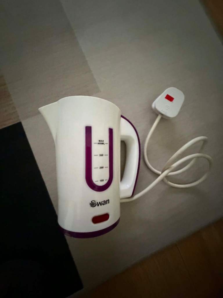 Travel Iron and Kettle In Excellent Condition