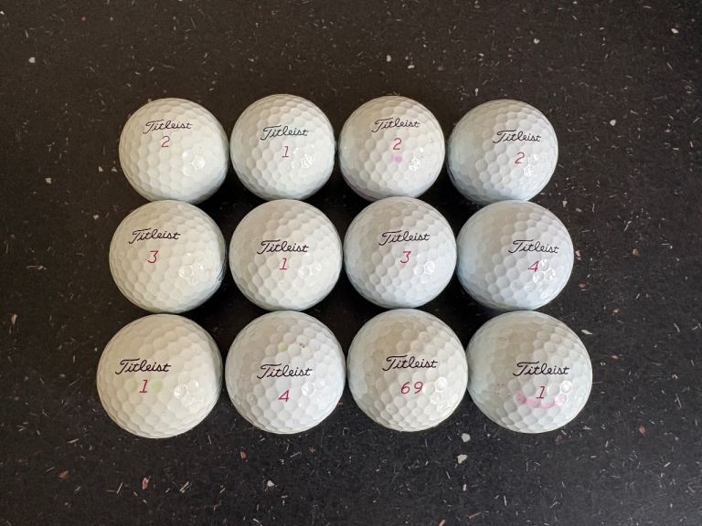 Titleist pro v1x golf balls one dozen