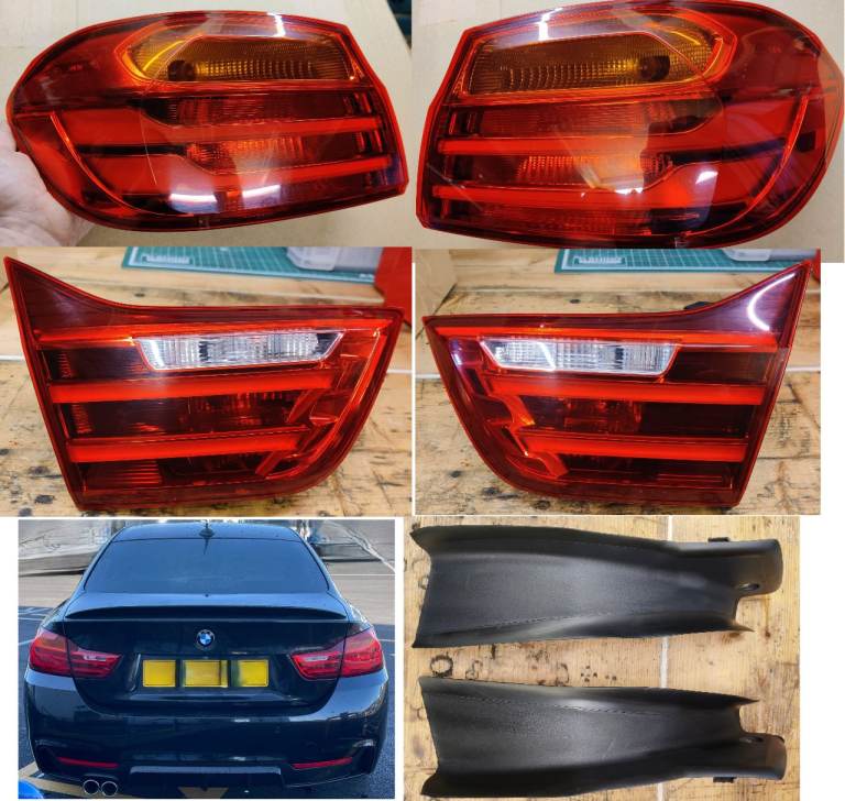 BMW 4 Series M4 / 4SERIES Genuine OEM Tail Lights - Complete Set