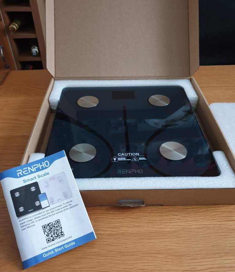 image for RENPHO Body Fat Smart Scale Bluetooth, Digital Body Weight Bathroom Scales