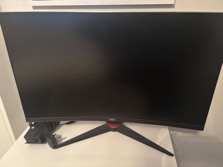 AOC C27G2ZU/BK 27-inch Curved Gaming Monitor – As Good As New