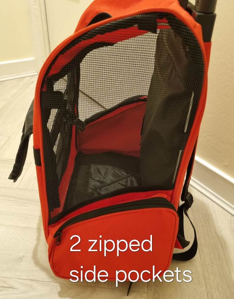 Small dog /cat trolley backpack