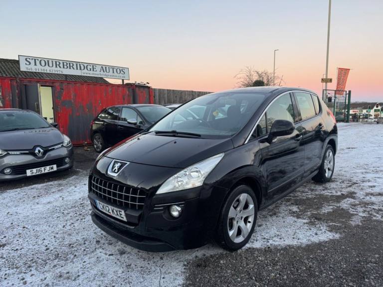 2012 Peugeot 3008 1.6 e-HDi Active SUV 5dr Diesel EGC Euro 5 (s/s) (112 ps) HATCHBACK Diesel Auto...