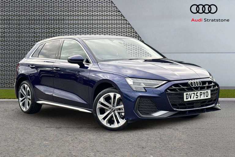 2025 Audi A3 1.5 TFSI e 204 S Line 5dr S Tronic Hatchback Plug-In Hy Automatic