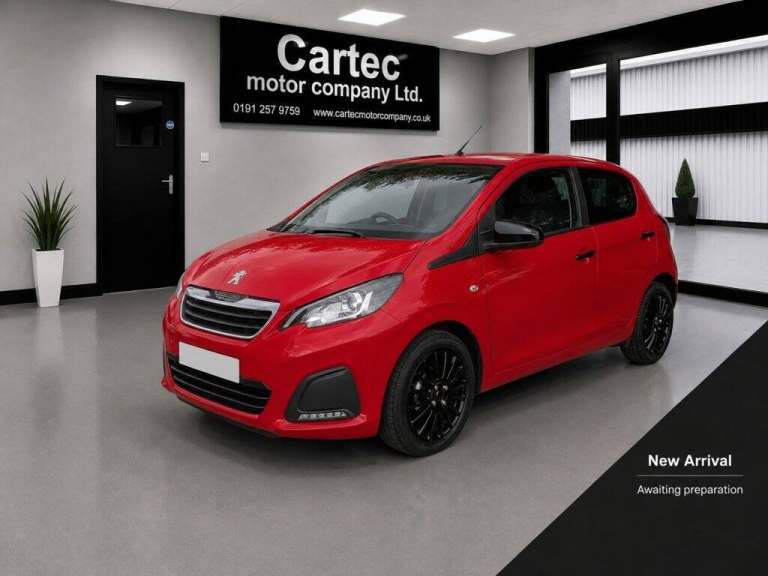 2016 Peugeot 108 1.0 Active 5dr HATCHBACK PETROL Manual