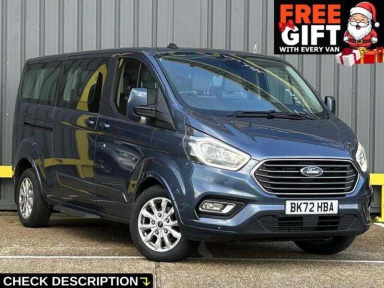 2022 Ford Tourneo Custom 2.0 320 EcoBlue MHEV Titanium Minibus Double Cab 5dr Diesel Manual L2 Eu...