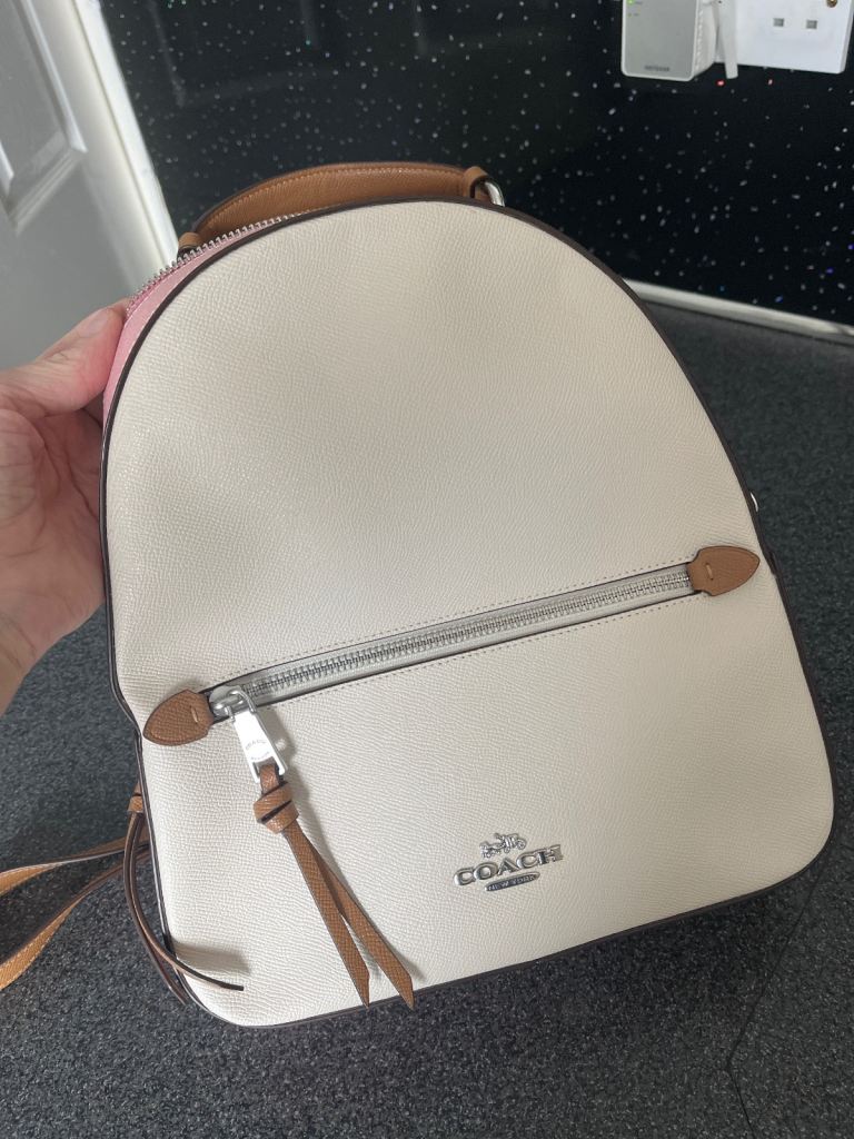 Stunning genuine Coach bag backpack style 