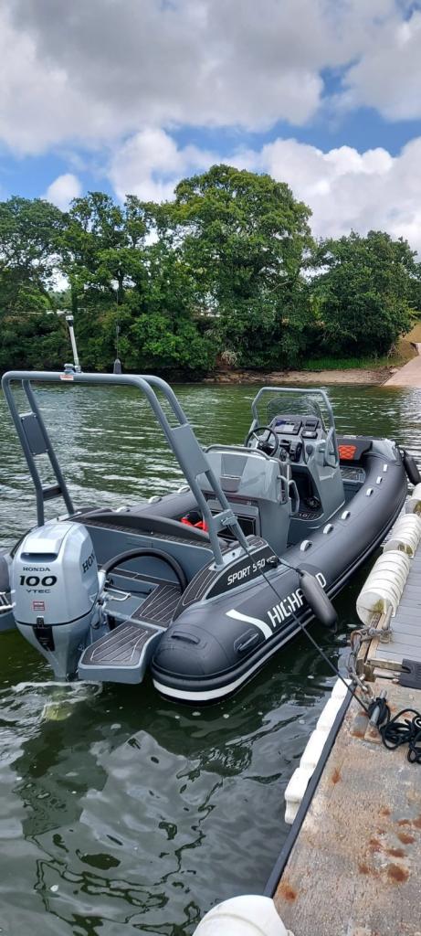 Highfield Sport 560 RIB with Outboard Engine – As Good As New