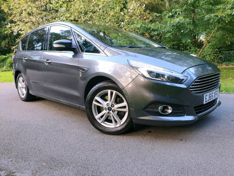 2016 FORD S-MAX TITANIUM 2.0 TDCI**AUTOMATIC**1-OWNER*FSH*PAN-ROOF*LEATHER*NAV*DAB*H-SEATS*#MINT