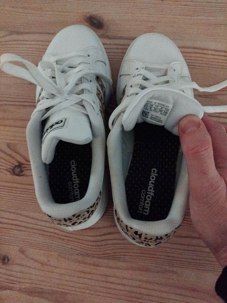 Adidas Leopard Trainers – UK 6