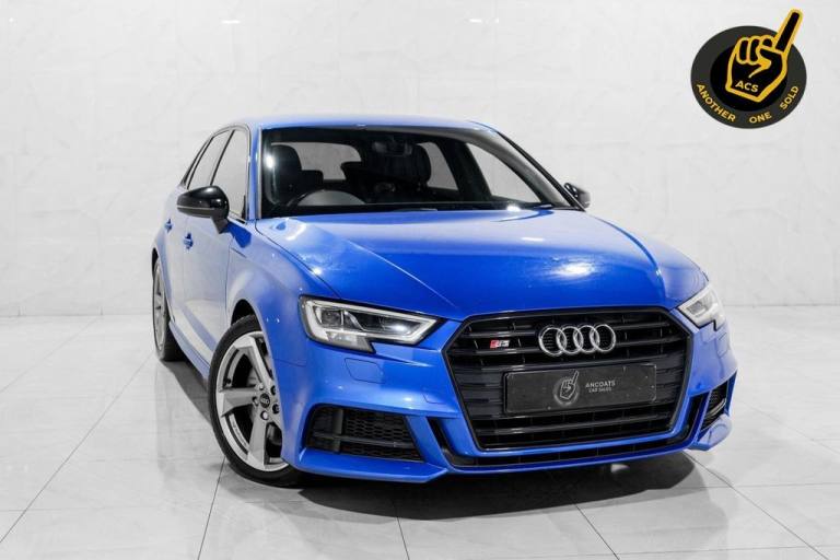 2018 Audi S3 2.0 TFSI Black Edition Sportback 5dr Petrol S Tronic quattro Euro 6 (s/s) ( Hatchbac...