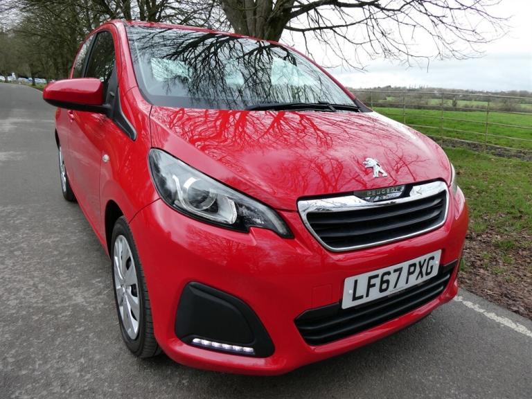 2017 Peugeot 108 1.0 Active Hatchback 5dr Petrol Manual Euro 6 (68 ps) Hatchback Petrol Manual
