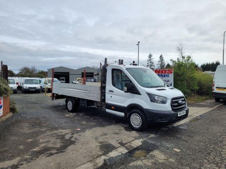 2021 ON 21 PLATE FORD TRANSIT 350 LEADER TDCI 130BHP RWD L4H1 RWD DROPSIDE ULEZ