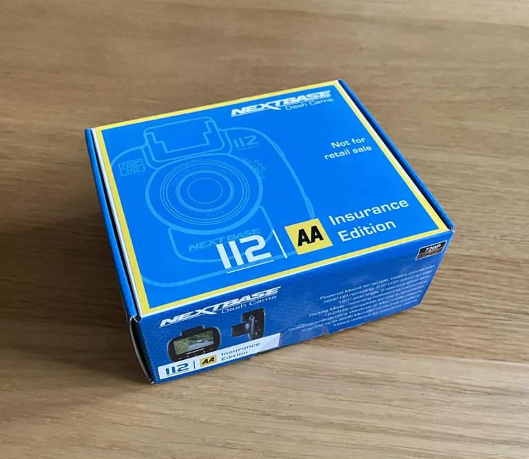 NEXTBASE Dash Cam 112 - brand new.