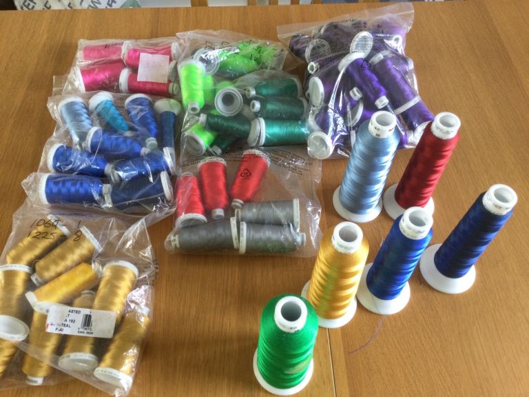 Madeira cotton embroidery threads