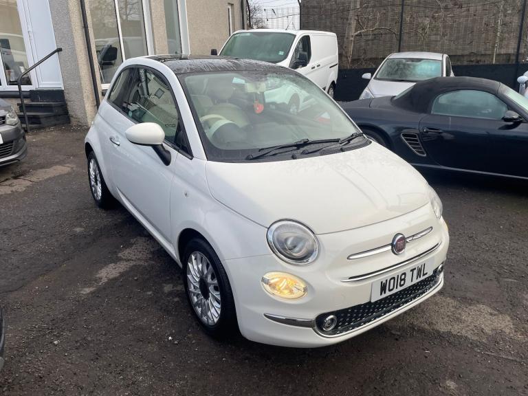 2018 Fiat 500 1.2 Lounge 3dr HATCHBACK PETROL Manual