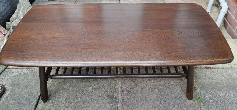 Ercol Windsor Coffee Table - Gold Badge