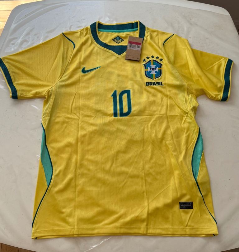 Nike Brazil WC Neymar 10 Football Shirt – New with Tags