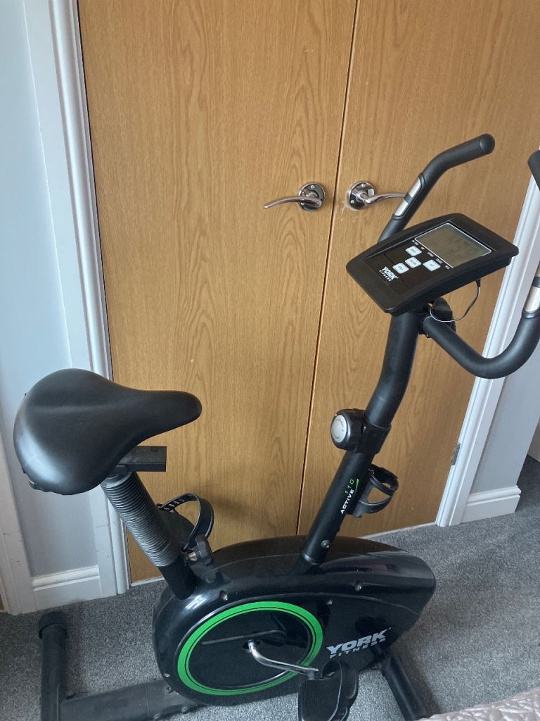 York fitness bike hardly used 