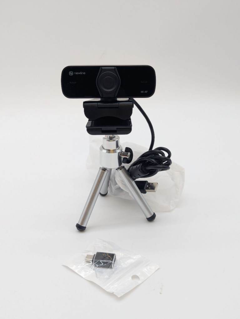 Newline NewEye 60 4K Autofocus Conference Webcam NE-C305 with Mini Tripod – New