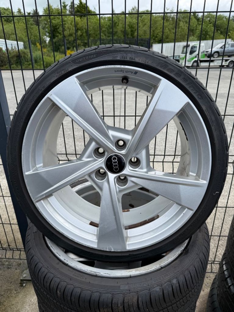 2021 Audi A4 19” alloy wheels (set) Genuine