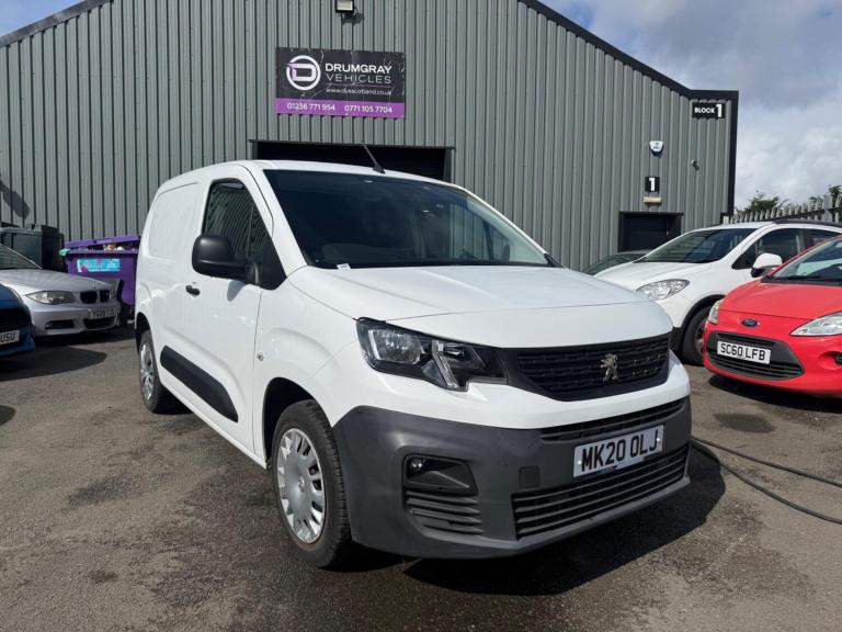 2020 Peugeot Partner 1000 1.5 BlueHDi 100 Professional Van PANEL VAN DIESEL Manual