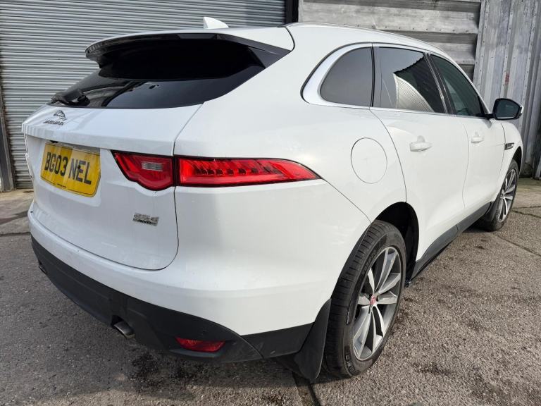 2018 18 REG JAGUAR F-PACE 2.0 PORTFOLIO AUTO AWD DAMAGED REPAIRABLE SALVAGE