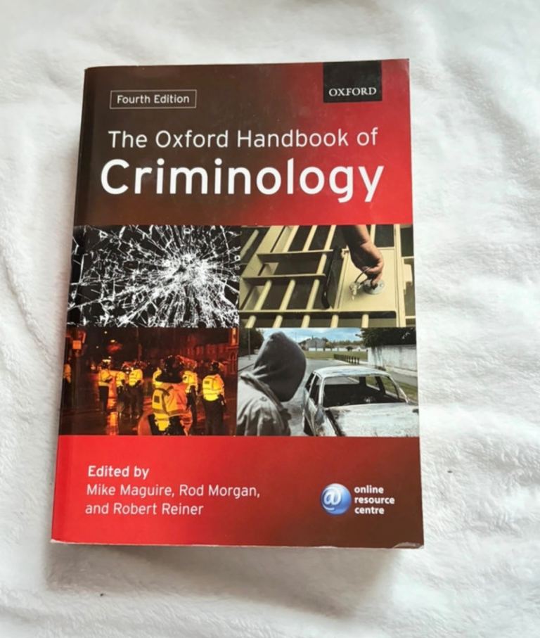 The Oxford Handbook Of Criminology 