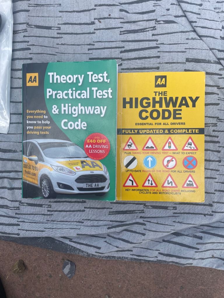Driving theory book with Highway Code 