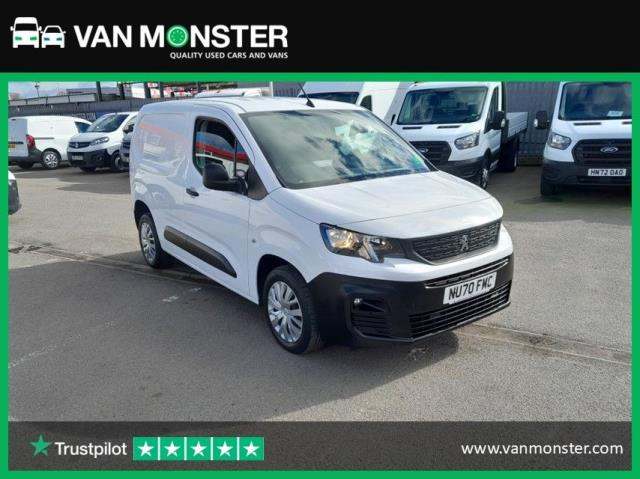 2020 Peugeot Partner 1000 1.5 BlueHDi 100 Professional Van PANEL VAN DIESEL Manual